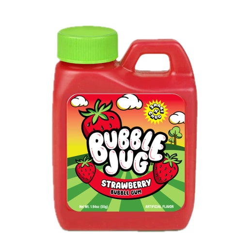 Bubble Jug Strawberry Bubble Gum 1.94oz 12ct